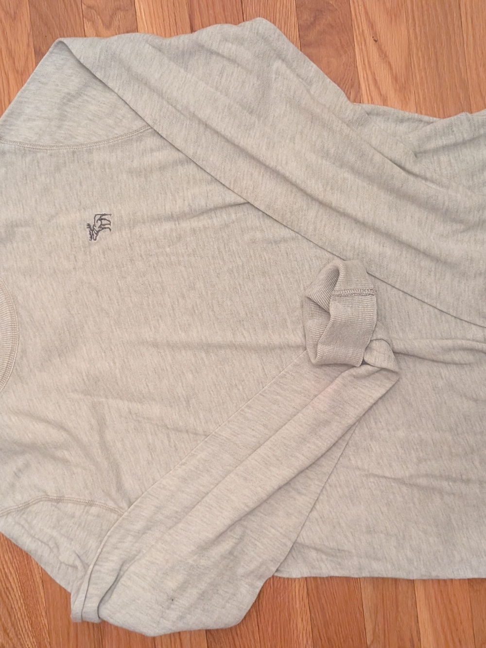 Polo by Ralph Lauren Light Gray Long Sleeve Tee